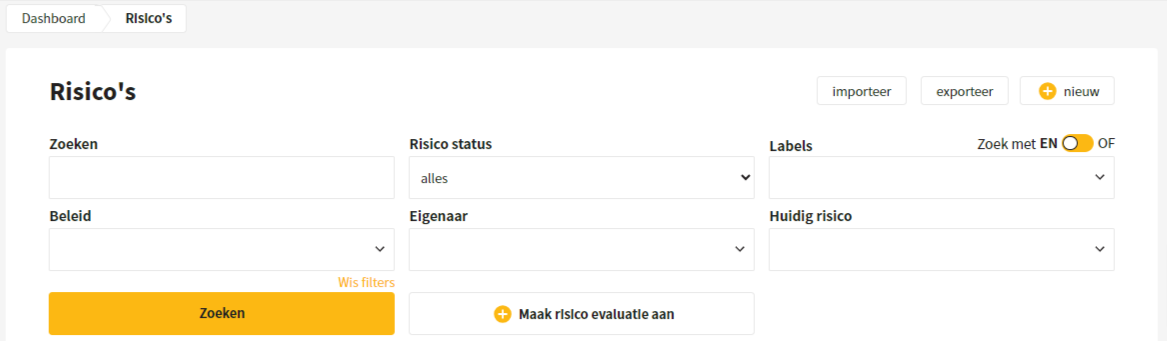 Uitleg risico’s