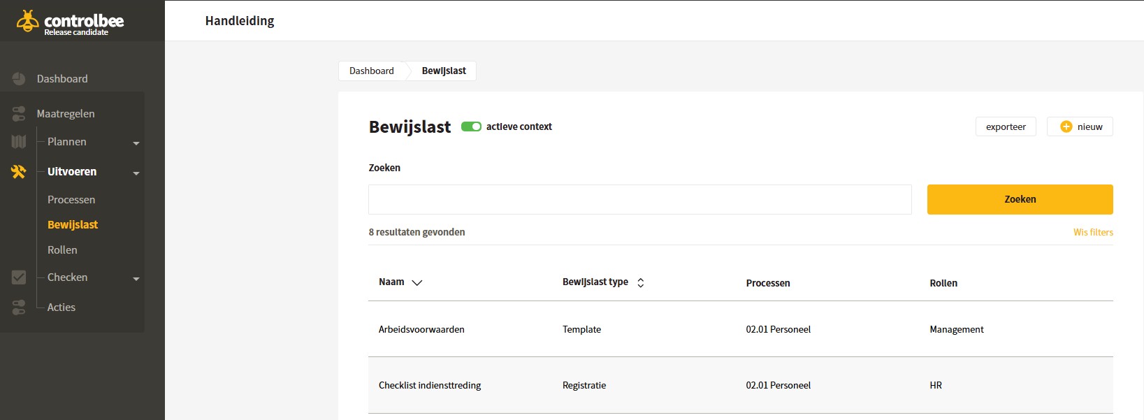 Uitleg bewijslast